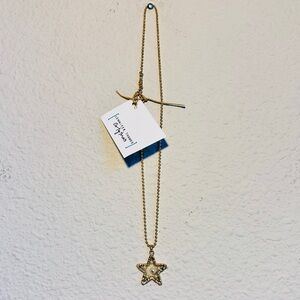 NWT Jennifer Thames Originals Gold Toned Star Necklace